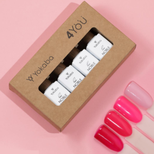 NOBLE Pack Rosa de 4 esmaltes