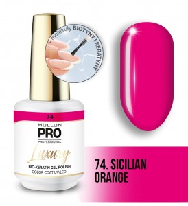 Esmalte semipermanente Luxury Bio-Keratin gel polish color coat 74 8 ml